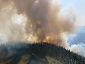 July 23, 2021 Hay Creek Fire Photo - USFS