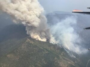 August 1, 2021 Hay Creek Fire - USFS