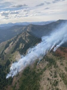Coal Ridge Fire, August 22, 2022 - USFS