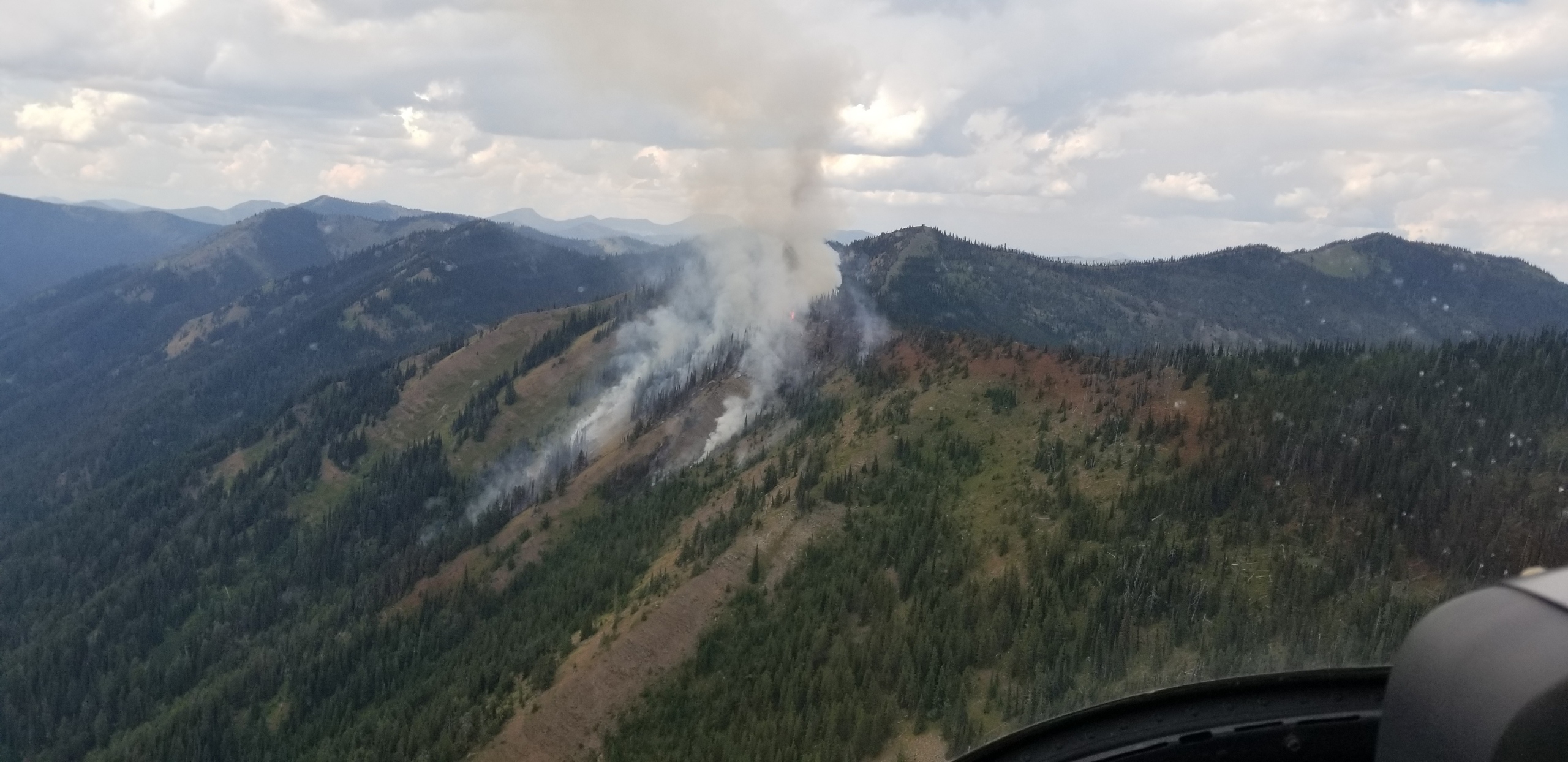 Coal Ridge Fire, August 23, 2022, 1325 - USFS