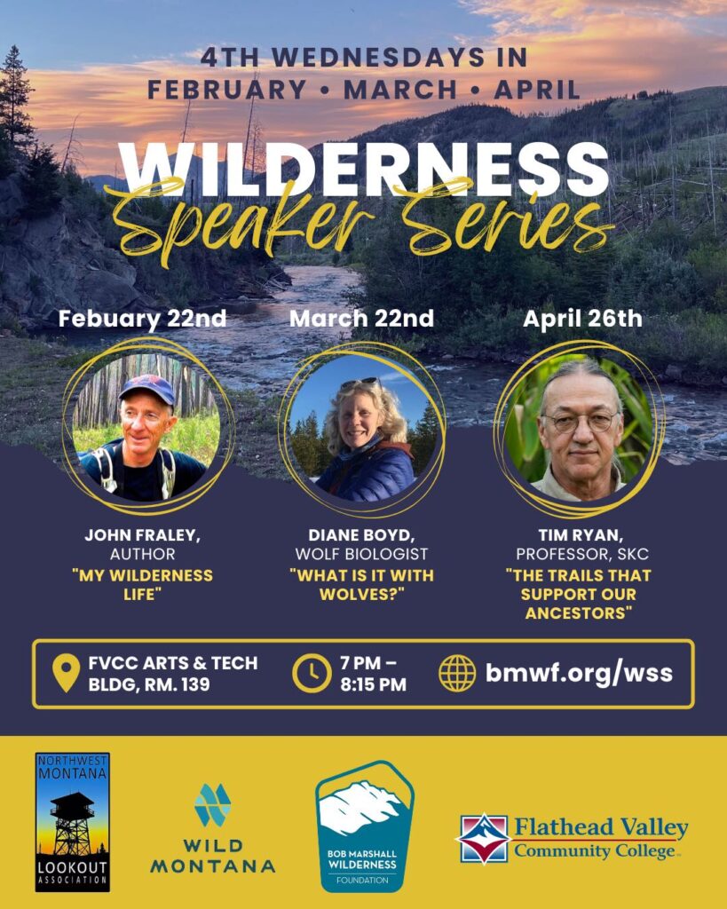 Wilderness Speaker Series 2023 Poster NFLA