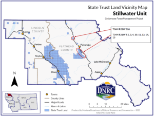 Cyclomoose Forest Management Project Map